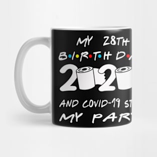 28th Birthday Quarantine Mug